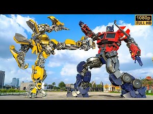 All the Best Action Scenes from the Original Transformers Trilogy | Paramount Pictures