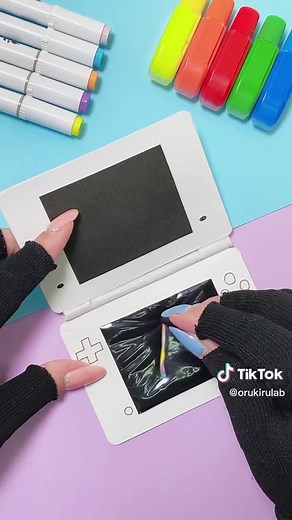 無限ゲーム機の作り方♾️懐かしのDS風折り紙🎮
