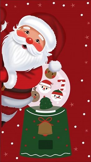 HO HO HO Santa Song 🎅 | Fun Song for Kids | Santa Claus Nursery Rhyme