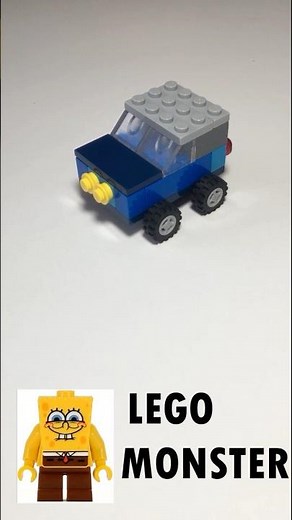 Build a LEGO Mini Car | Easy LEGO Classic Tutorial #short