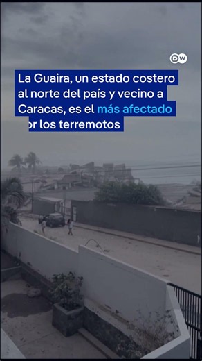 Father searches for his son in the rubble of his La Guaira building following earthquakes in Vene...