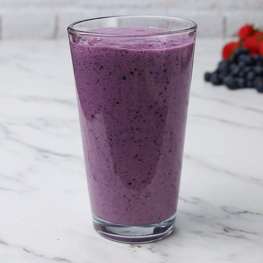 Probiotic Berry Smoothie Recipe by Tasty