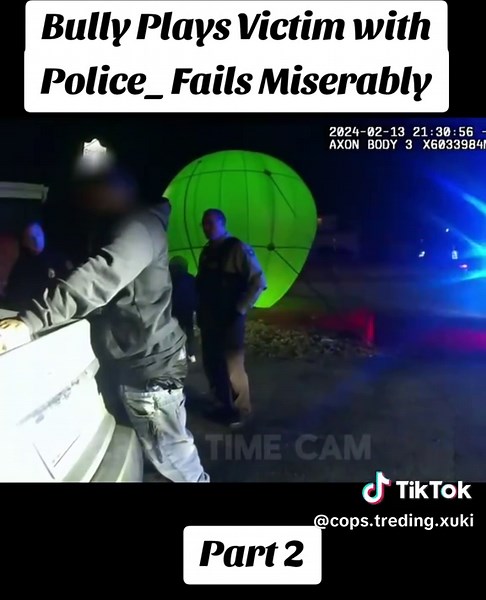 Bully Plays Victim with Police_ Fails Miserably #policeofficer #police #cops #bodycam