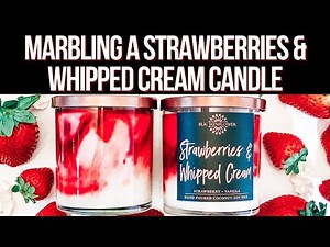 An EASY Candle Recipe and Marble Design for Candle Business Success