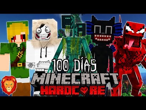SOBREVIVÍ 100 días en la Isla de CREEPYPASTAS en Minecraft HARDCORE y esto es lo que sucedió