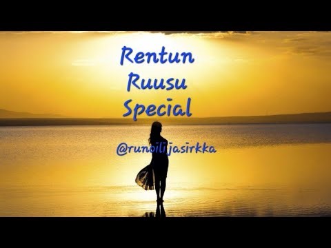 Rentun Ruusu erikoisversio Special @runoilijasirkka 