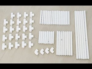 PVC pipe cloth rack | All purpose rack | PVC pipe multipurpose rack | Cardboard shelf kitchen rack