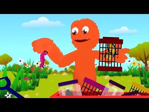 Aprendiendo a ser amables con los animales 🦋 Dibujos animados educativos para niños
