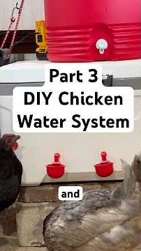 DIY Chicken Water System Part 3