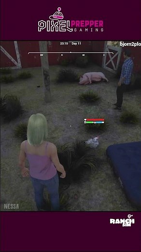 Poop Discovery from Pigs & Chickens 💩 | Ranch Simulator Playthrough #gameplay #gaming #sillymoments