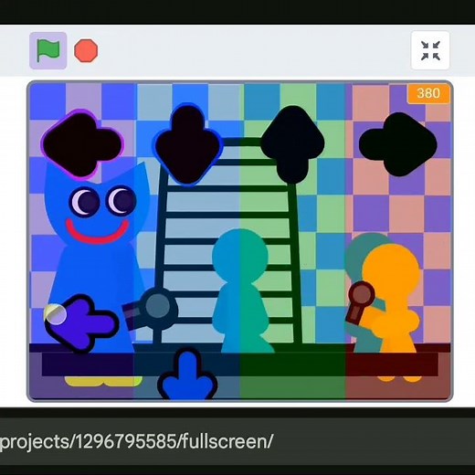 FNF Poppy Playtime Scratch Update #fnf #poppyplaytime #scratch