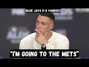 Aaron Judge REQUESTS TRADE to Mets after elimination - Post Game Interview - Blue Jays 5-2 Yankees