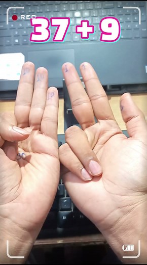 Chisanbop Method for performing mathematical operations easily. #shorts #csat #mathstricks