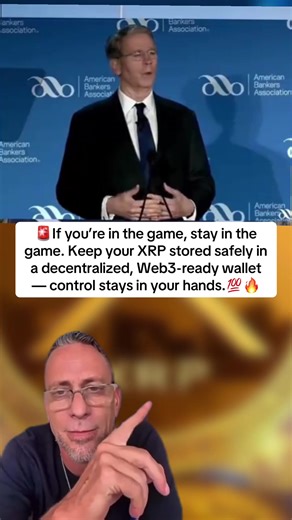 🚨If you’re in the game, stay in the game. Keep your XRP stored safely in a decentralized, Web3-ready wallet — control stays in your hands.💯🔥 #crypto #xrp #xrparmy #xrpcommunity #viral