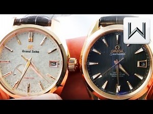 Omega Seamaster Aqua Terra vs Grand Seiko Spring Drive USA Edition SBGA384, 231.53.39.21.06.001