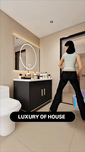 21K views · 434 reactions | Future Bathroom Makeover for Kids! ✨ Smart Design Explained Simply! #shorts #home . .  Keywords/Hashtags: #3DHomeDesign #BedroomDesign #AIConversation #InteriorDesign #RoomTour #VoiceAI #3DAnimation #HomeInspiration #AIShorts #shorts | Vishal Malhotra | Facebook