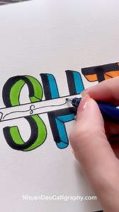 Lettering my subcribers names🎁 #shorts #nhuandaocalligraphy #handlettering #jake | Nhuan Dao Calligraphy