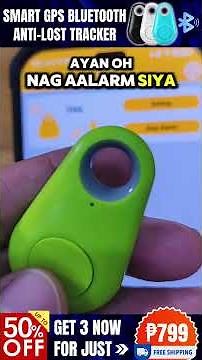 Smart Mini Anti-lost Tracker with Bluetooth Tracer and GPS Locator for Children, Pets, Wallet, Keys