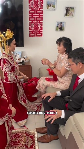 Después de la recogida de la novia procede la ceremonia de té 🫖 #vlog #creatorsearchinsights #chinesewedding #boda