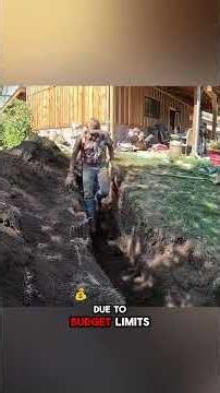 He buried 80 meters of piping, and this is what happened to his house * By@RedPoppyRanch