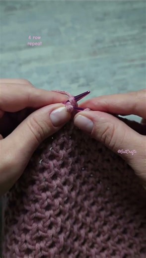 Honeycombs Knitting Pattern | 4 row repeat #knittingtutorial #easyknittingpatternforbeginners