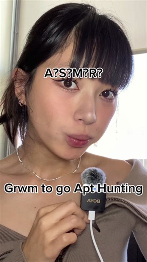 Questionable ASMR grwm to go apartment hunting #fyp #foryou #grwm