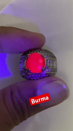 Batu Ruby Burma #batuakik #gemquality #gemstone #batupermata #gems