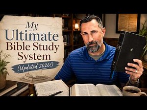 My Ultimate Bible Study System : Updated 2026!