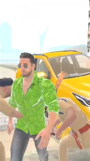 Franklin Bought Forchuner Car & Train Accident In Indian Thief Simulator game #shorts #shortvideo