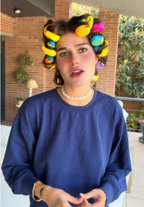 Intenté hacerme rizos sin calor pero el pelo se rizo demasiado | Curls Without Heat