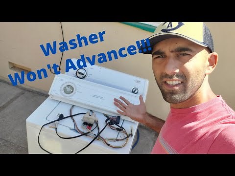 Unique Way To Fix A Whirlpool/Kenmore Washer That Will Not Finish A Cycle!