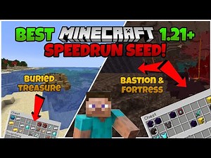 The Best Speedrunning seed for Minecraft 1.21+