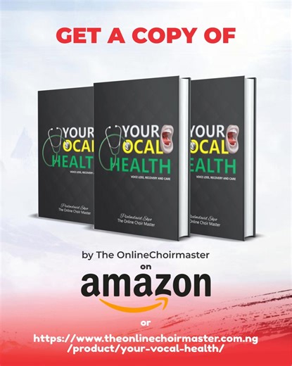 Losing your voice after singing? Don’t just recover, prevent it. Your Vocal Health gives you real solutions to protect and strengthen your voice. Grab your copy today! #VocalHealth #SingersLife #VoiceCare #ProtectYourVoice #ChoirTips #GospelSinger #MusicMinistry #theonlinechoirmaster | The Online ChoirMaster