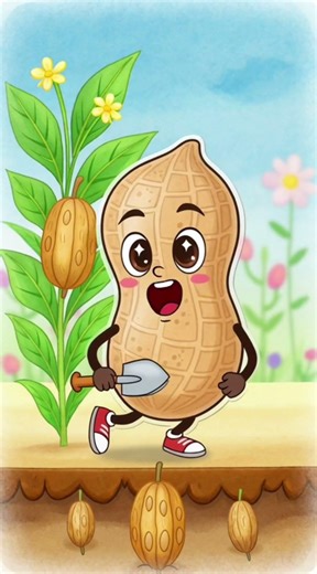 Peanut Isn’t a Nut?! 🥜😲 Fun Food Science (30s) | #Shorts #Peanut #FoodFacts #Science #FunFacts