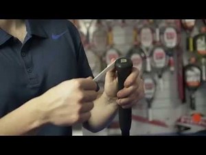 How To Apply Your Overgrip - Tennis Warehouse Australia Instructional Video