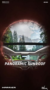 2.1K views · 152 reactions | Experience the bewitching hues of nature in it’s full glory through the Panoramic Sunroof of the #AboveAll Harrier. To know more: https://cars.tatamotors.com/suv/harrier . . #TataHarrier #LuxuryCars #SUV #AutoMotive #TataMotors | Tata Motors Cars | Facebook