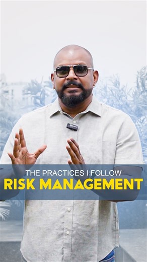 On my next segment on the best practices i follow, i would like to highlight the "Risk Management." Risks are part of any business. Take them carefully and calculate based on potential returns. Always have an exit plan before making big investments. #BusinessWisdom #SmartInvesting #RiskManagement #calculativerisk #beingcautious | Dr. Sam Paul