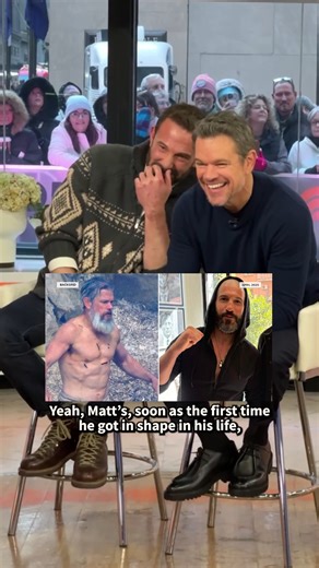 1.8M views · 18K reactions | "That's what friends are for!"  Matt Damon and Ben Affleck react to Affleck's previous comments on TODAY back in April 2025 about Damon's body transformation for "The Odyssey." | Today Show | Facebook