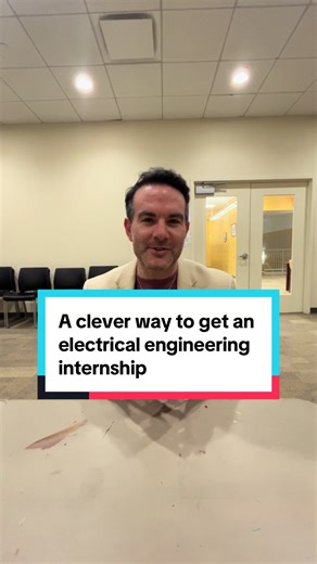 Most electrical engineering students overlook this when it comes to landing internships. Coming from someone with 20 years as an electrical engineer and 10 years teaching at Penn State, here’s a smarter way to get your foot in the door 👇 When it feels like “all the internships are taken” or “no one is hiring,” you’re probably looking in the wrong place. 👉 Undergraduate research. You already have access to it — and most students don’t use it. You’re sitting in class with professors who: • Run l