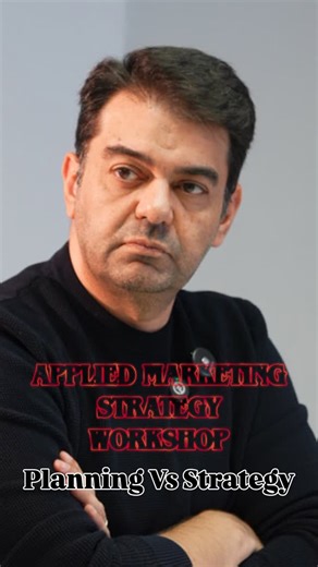 Ramy Khodeir on Instagram‎: "Why the Applied Marketing Strategy Workshop by AIM Consulting? To help you move from random marketing activities… to a clear, evidence-based strategy and decisions that you can actually execute the next day at the office. In this workshop, we will work together on: How to choose the RIGHT customers that may be always Right😉 to focus on…! and what truly drives their decisions. How to position your brand so you stop competing only on price ONLY 😍 How to design offers