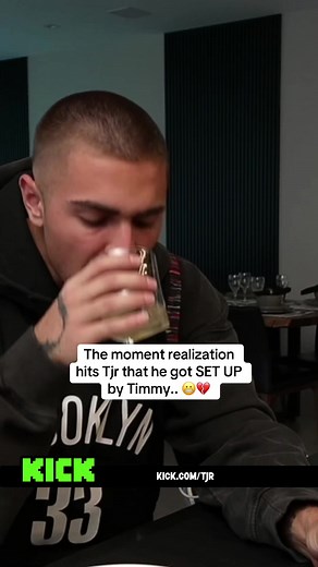 The moment realization hits Tjr that he got SET UP by Timmy.. 😬💔 #tjr #timmy #tjrtrades #fyp