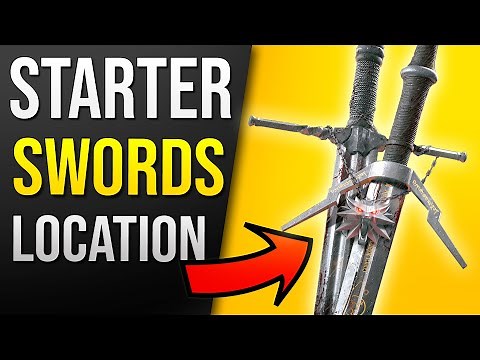 Witcher 3 Best Sword Location Early Game – Silver & Steel Sword Viper Weapons!