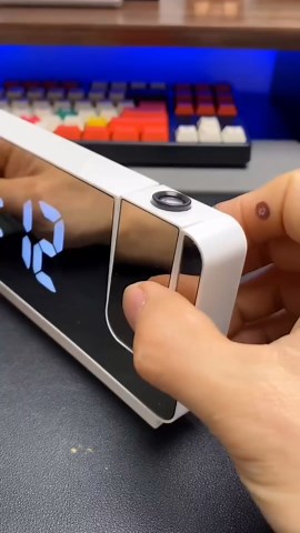 NextGen Gadget on Instagram: "link in bio  Projection Alarm Clock With Usb Charger 180° Rotable Projector Digital Radio"