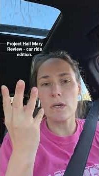 Project Hail Mary Review.... car ride edition. #bookreview #booktok #booktube #projecthailmary