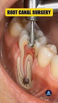 Root Canal Surgery Explained #rootcanaltreatment #dentalcare