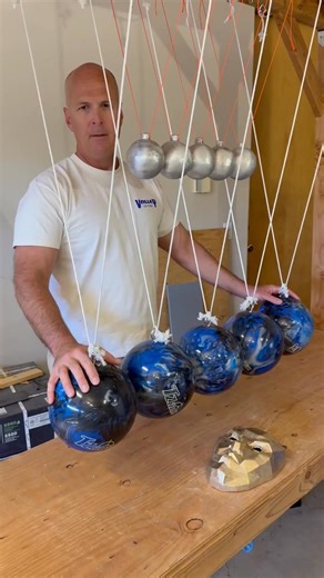 Fun with Newton’s Cradle #physics #science | Sam Erixx