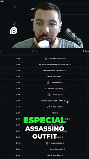 Assassin Outfit ta uma MERDA parece o Metal Sonic! #rubinot #tibia #sonic