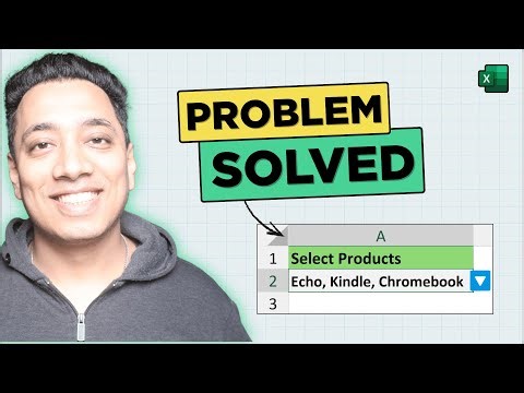 BIG Problem with Excel Drop Down Lists