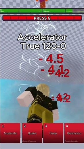 [ABA] Accelerator TRUE 120-0