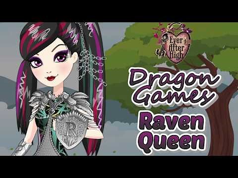 Ever After High Dragon Games Raven Queen Dress Up Game for Girls